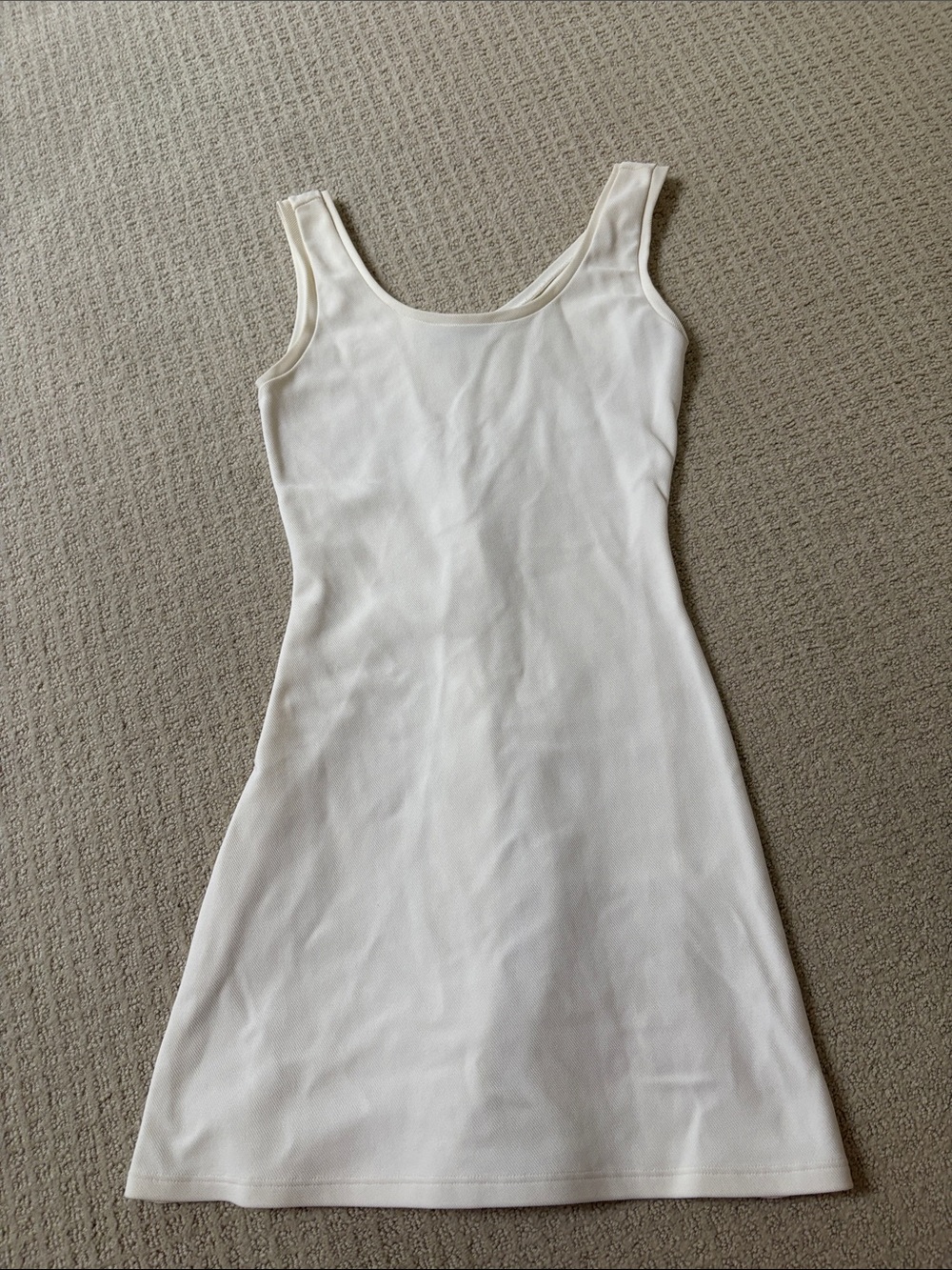 Classic White Tank Dress